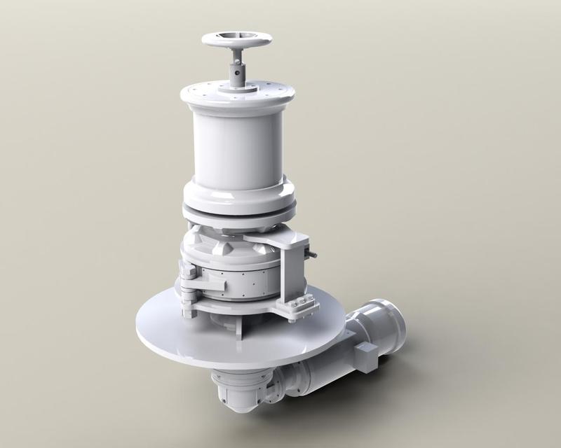 Vertical Anchor Windlass