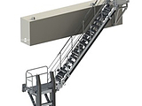 Accommodation Ladder - Feathering Treads, Lower Platform with Fenders, Upper Rotating Platform