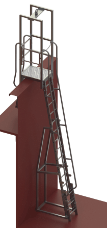 FIXED "A" FRAME LADDER