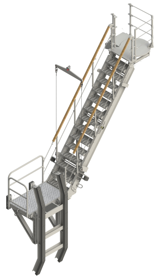 Accommodation Ladder for the USCG EAGLE