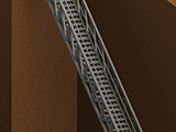 Accommodation Ladder - Dock Side, Feathering Treads, Upper Platform