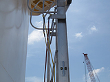 Accommodation Ladder - Tug to Barge Ladder Stowed